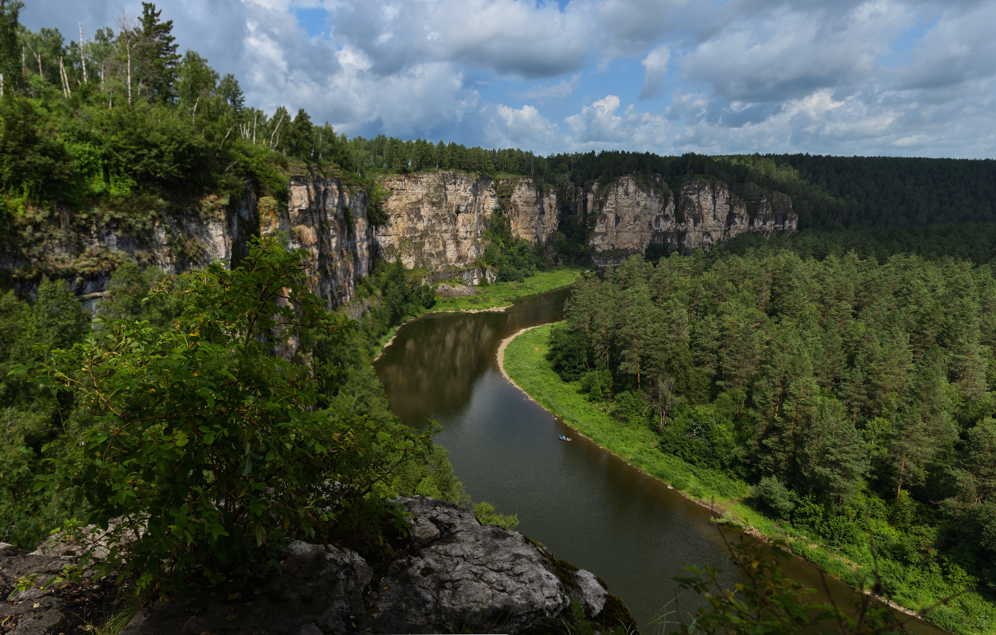 Река Ай - Моё, Природа, Урал, Река, Вода, Лес, Весна