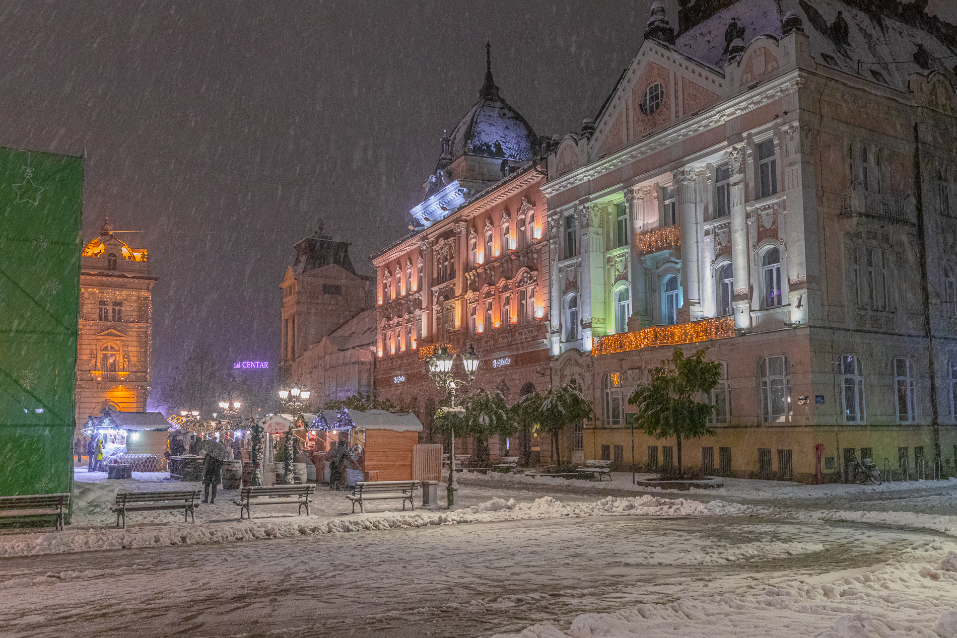 Зима пришла и в Сербию - Моё, Сербия, Зима, Фотография