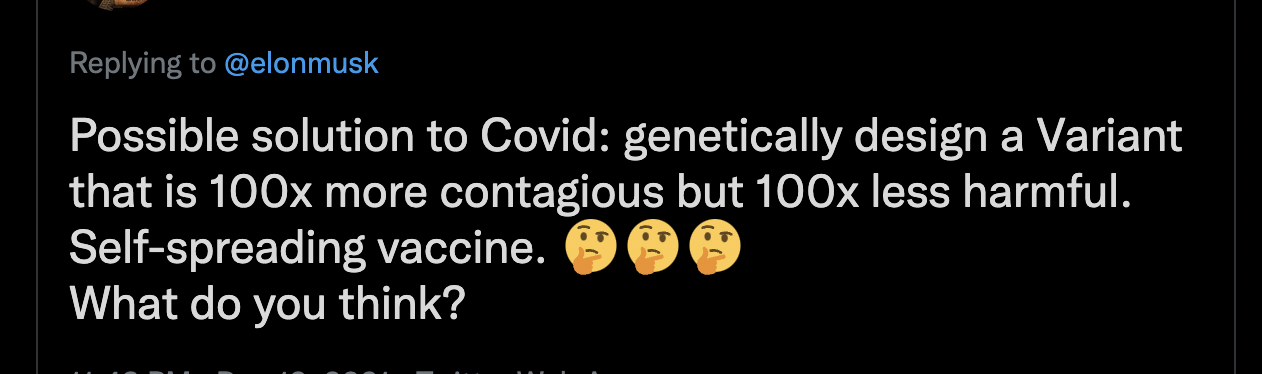 How to stop COVID - Coronavirus, Vaccine, Twitter, Idea