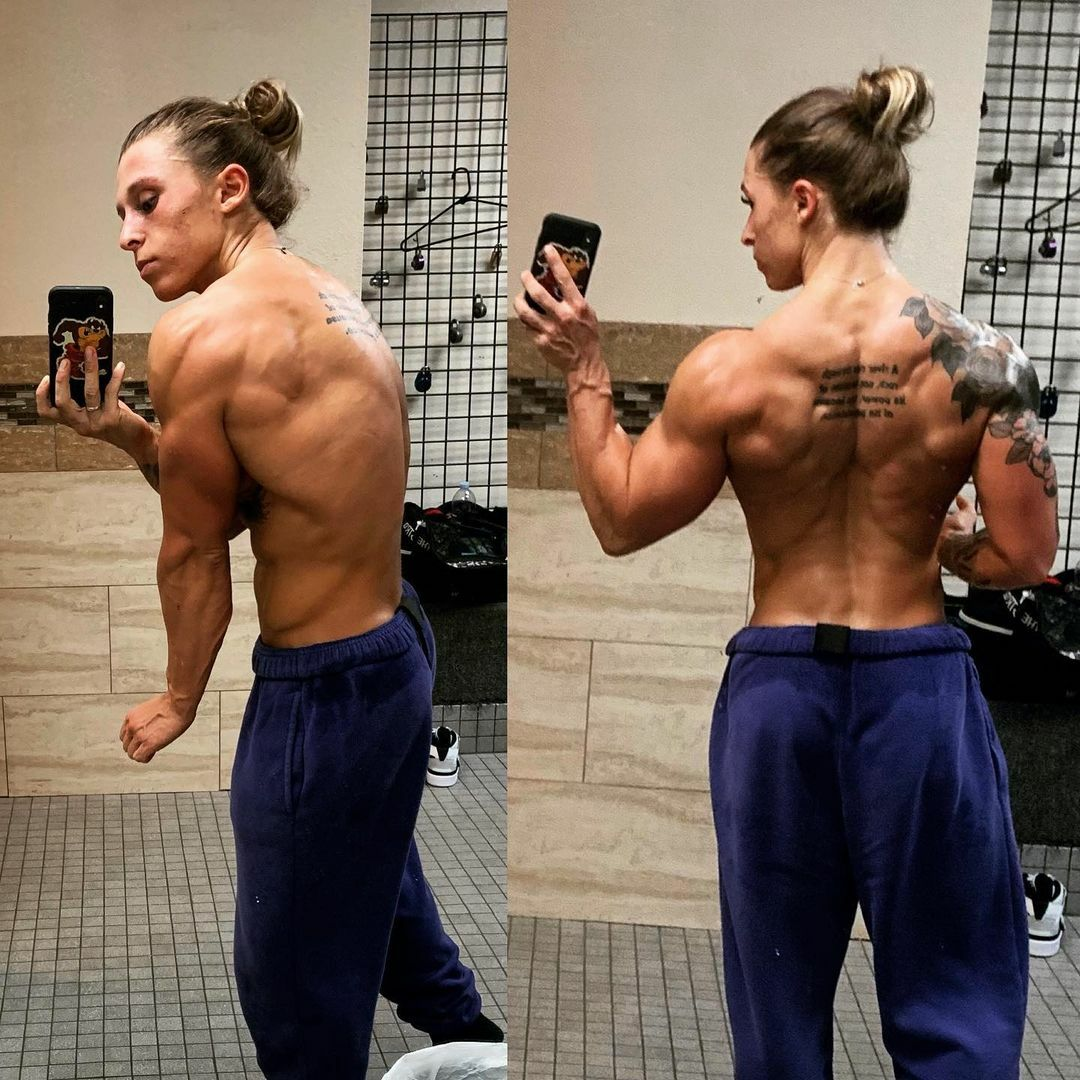 Alexis Lowery (@ flex.lowery) - NSFW, Strong girl, Sleep-Sleep, Girls, Sports girls, Body-building, Bodybuilders, Video, Longpost