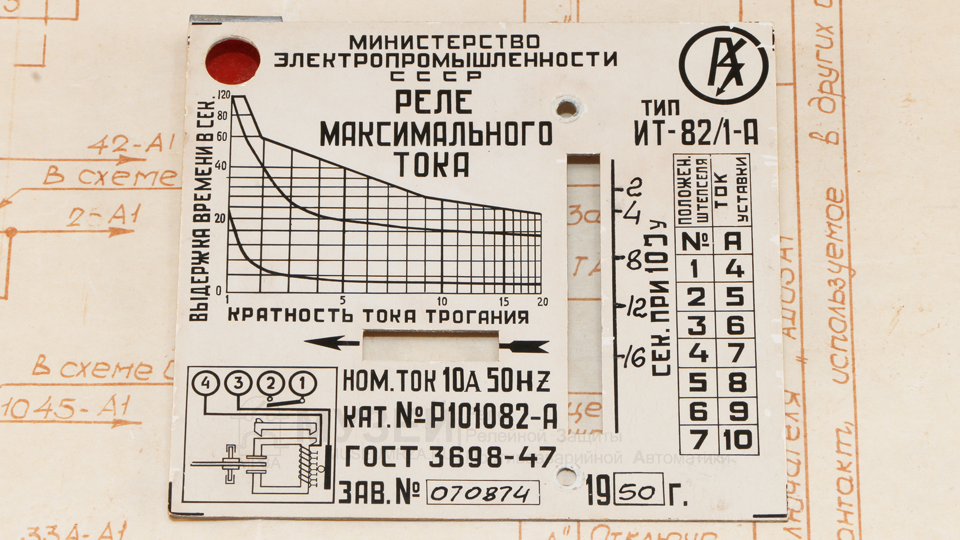 Реле чэаз каталог