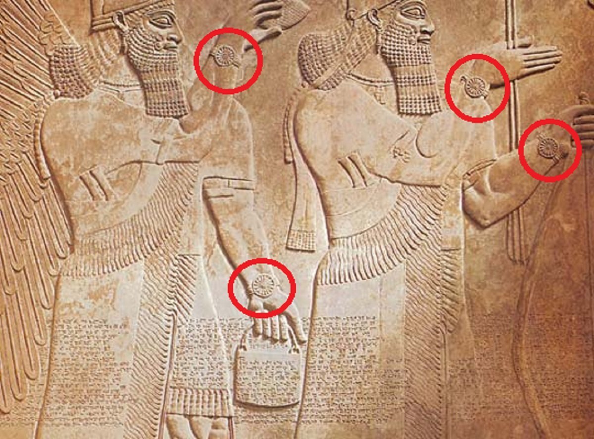 What's in the hands of the Sumerian gods? - My, Assyria, Космонавты, Aliens, Longpost