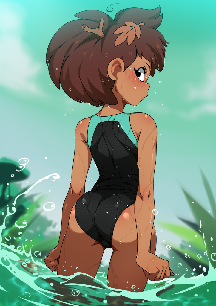 Ann - NSFW, Amphibia, Cartoons, Swimsuit, Art