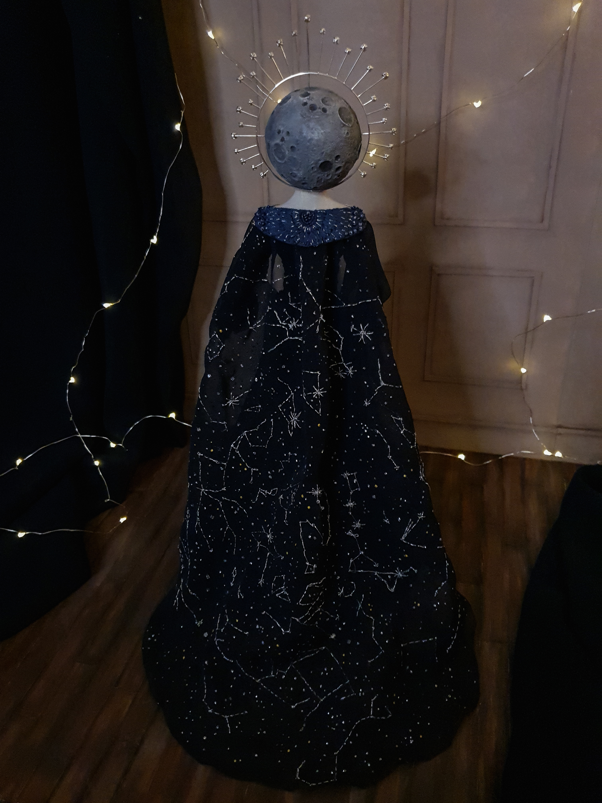 Lunolikaya - My, moon, Doll, Needlework without process, Dream, Polymer clay, Jewelry, Eliz ku, Longpost