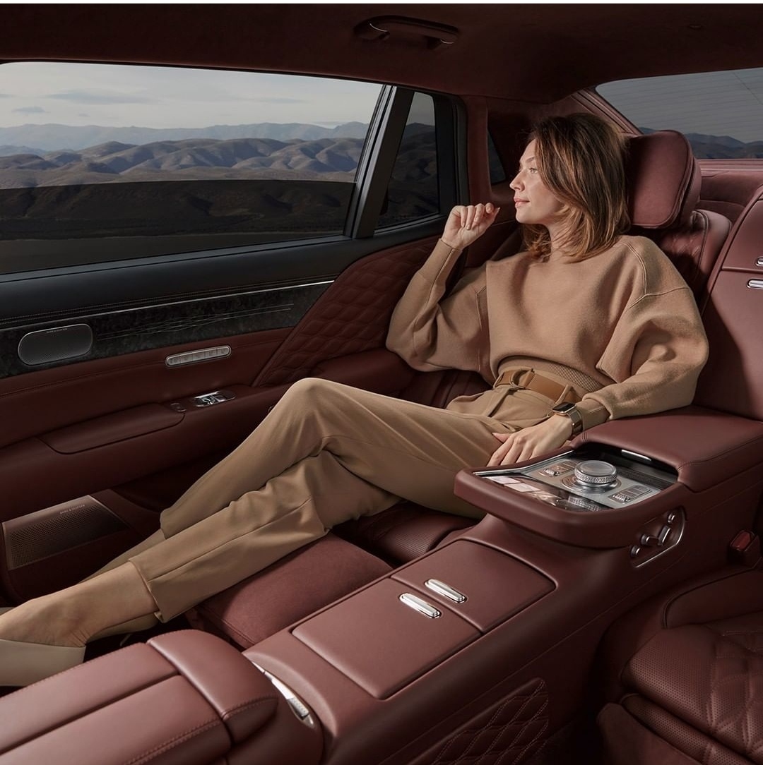 Presented the interior of the sedan Genesis G90, shown earlier - The photo, Auto, Salon, Design, Interior, Genesis, Longpost