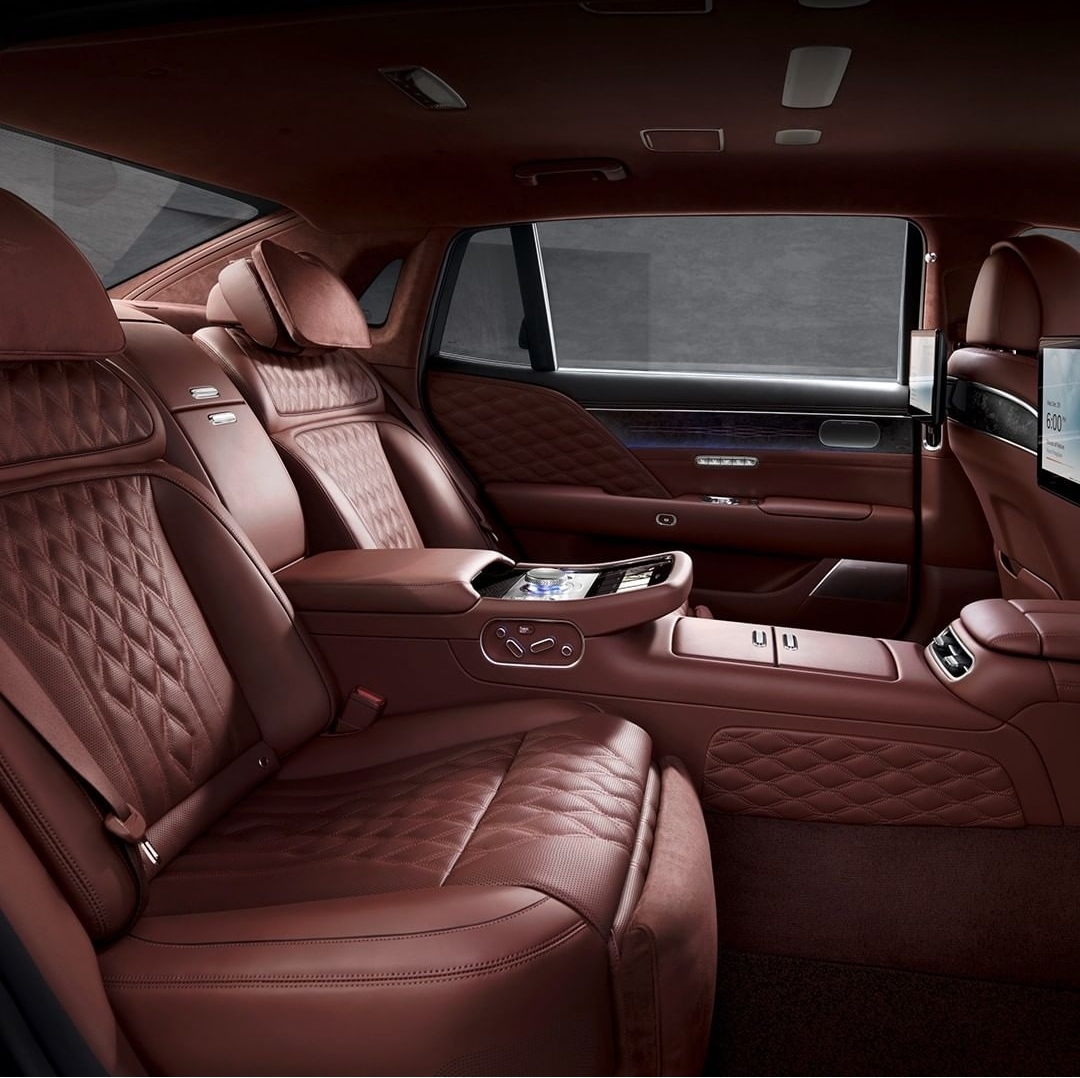 Presented the interior of the sedan Genesis G90, shown earlier - The photo, Auto, Salon, Design, Interior, Genesis, Longpost