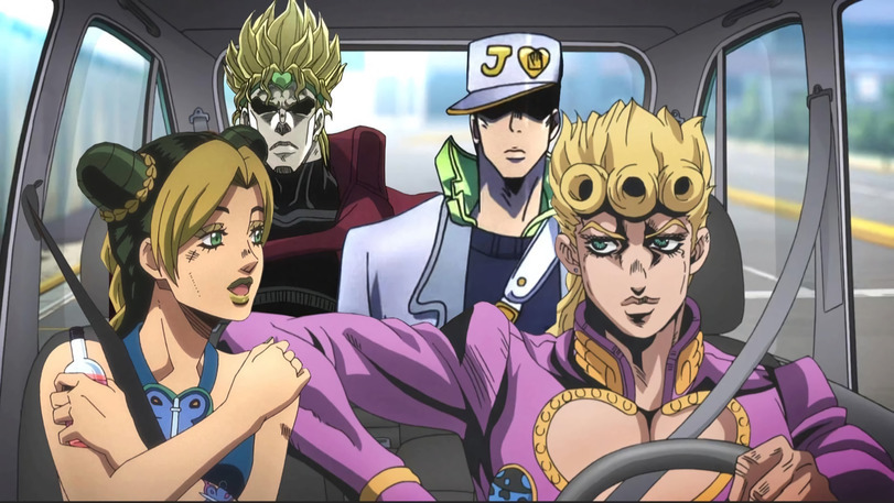 Parents and children - Jojos bizarre adventure, Kujo Jotaro, Jolyne Cujoh, Giorno Giovanna, Dio brando, Anime