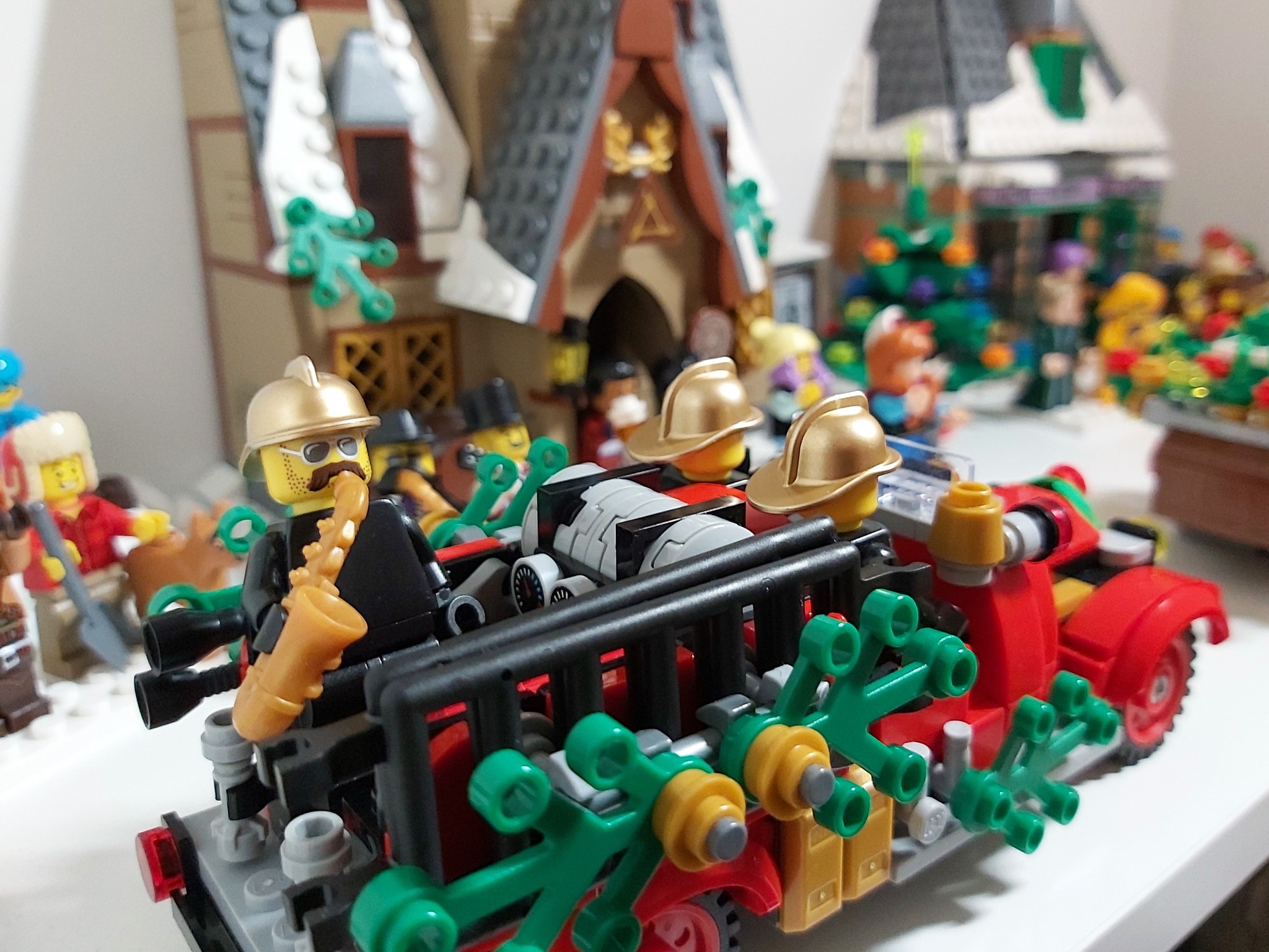 LEGO New Year's Eve Parade - My, Lego, Lego city, Constructor, Longpost