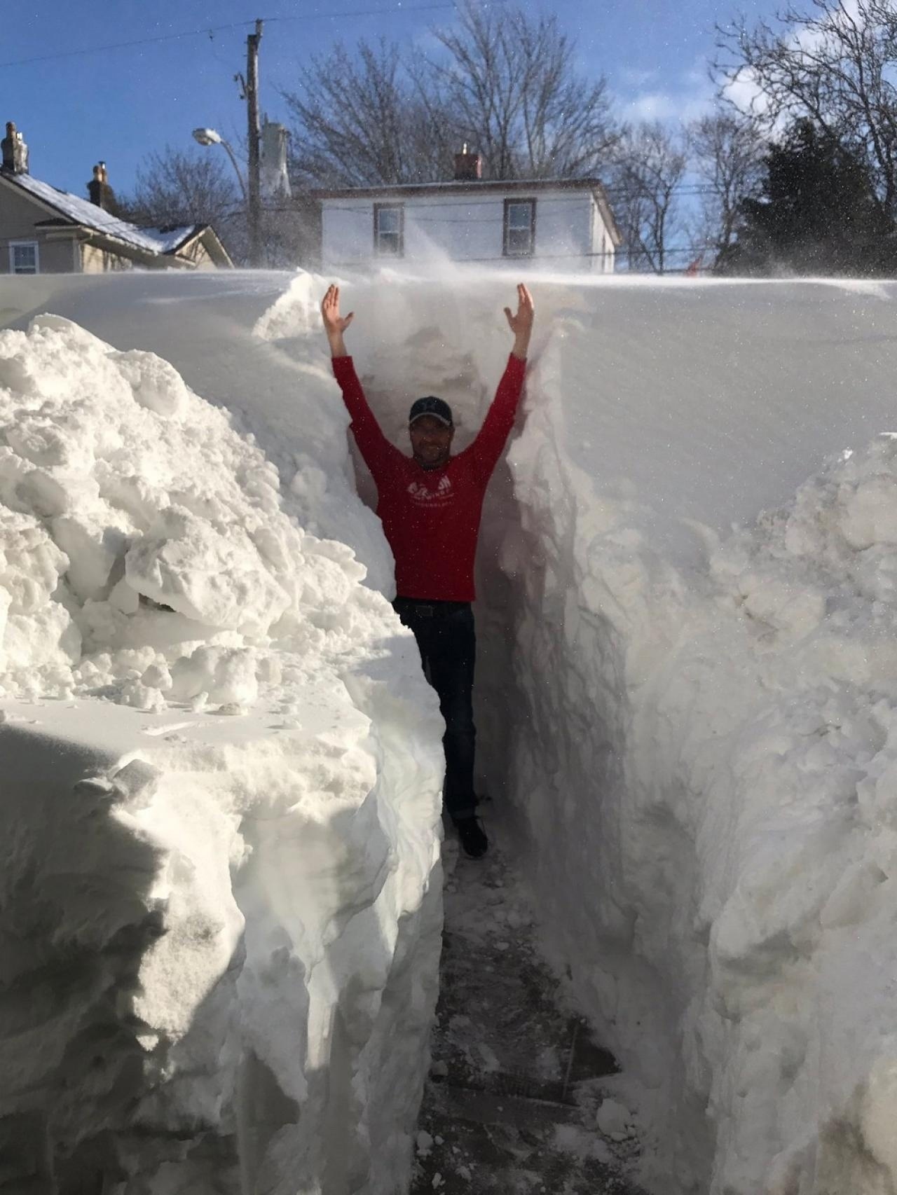 Did you order a snowball? - Snow, Snowfall, Canada, Images, Longpost