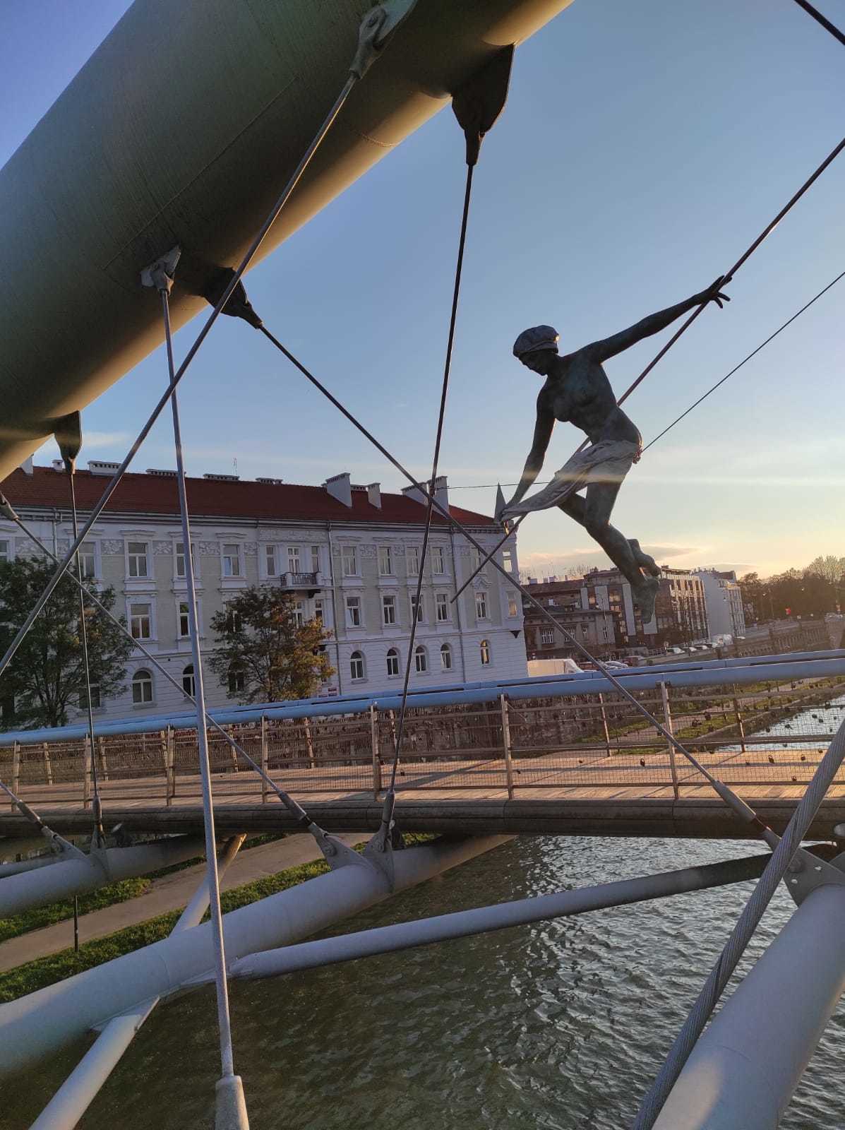 Один из мостов Кракова - Моё, Польша, Краков, Длиннопост