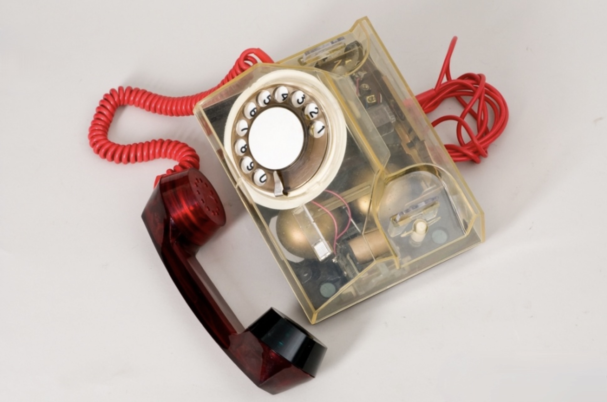 VEF TA-72 transparent box - Vef, Retro, Telephone, Exclusive