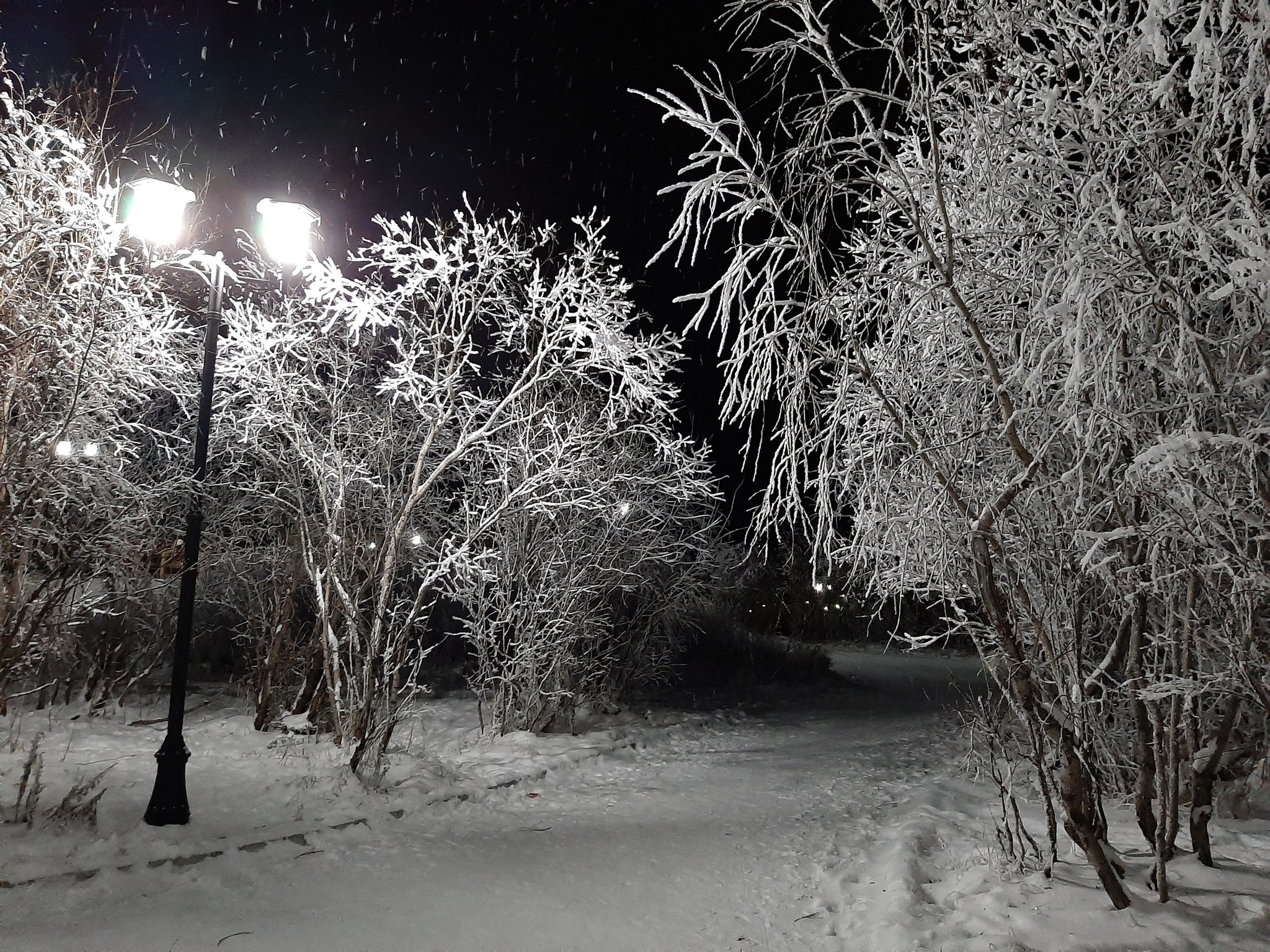 Vorkuta. Welcome to the polar night - Vorkuta, polar night, The photo, Longpost