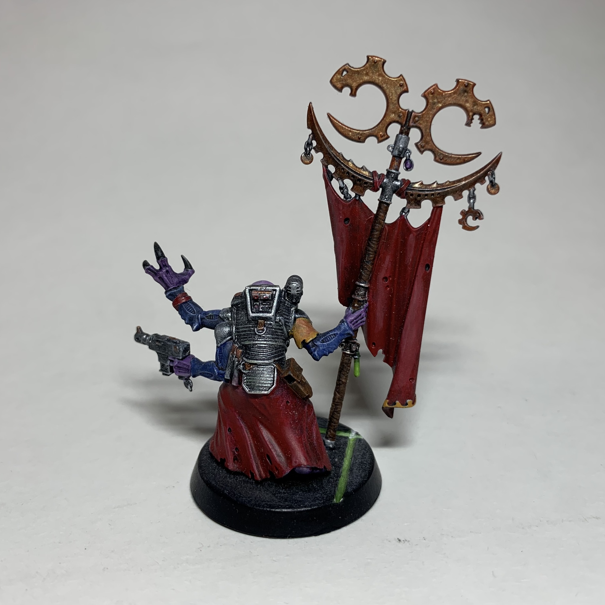 Genestealer cult: acolyte iconward - Моё, Warhammer 40k, Wh miniatures, Genestealer Cults, Длиннопост