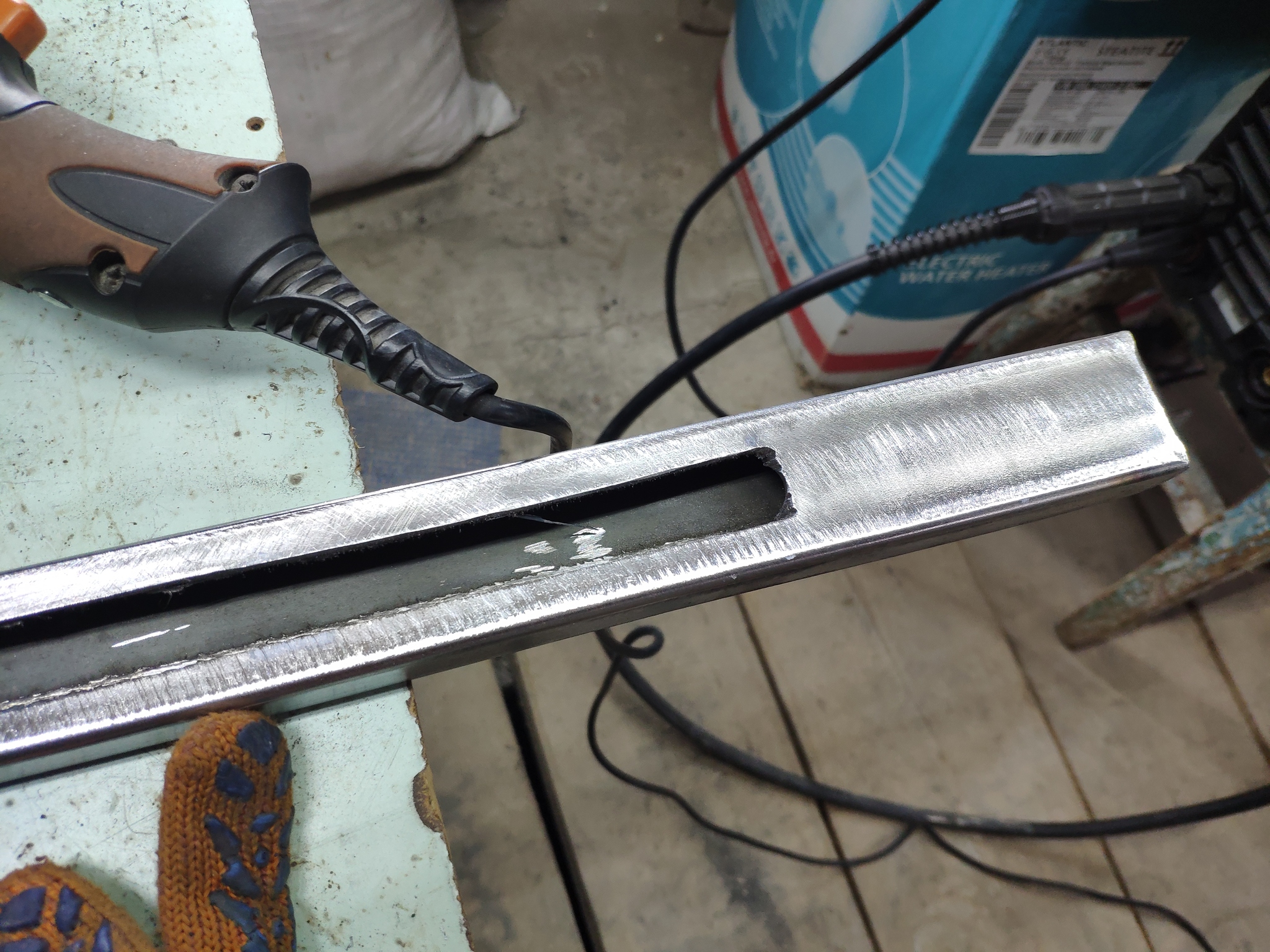 Светильник из профтрубы. Начало нового хобби | Пикабу