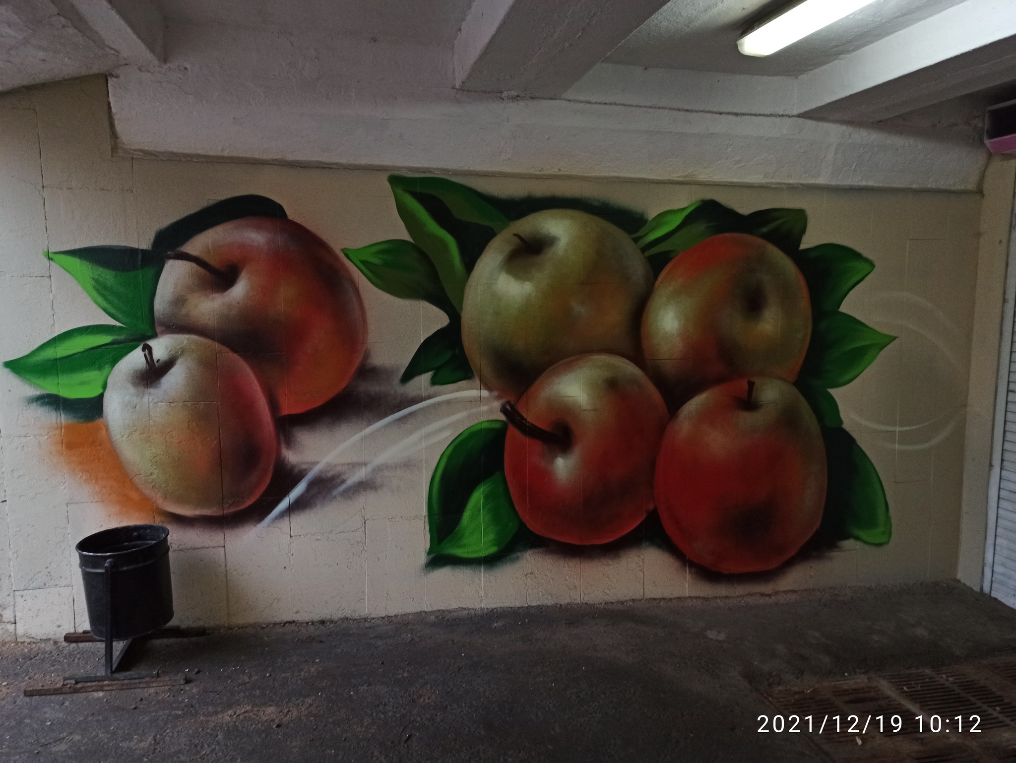 Beautiful graffiti in the underpass in Omsk at the intersection of Lermontov and Lenin - My, Omsk, Graffiti, Longpost