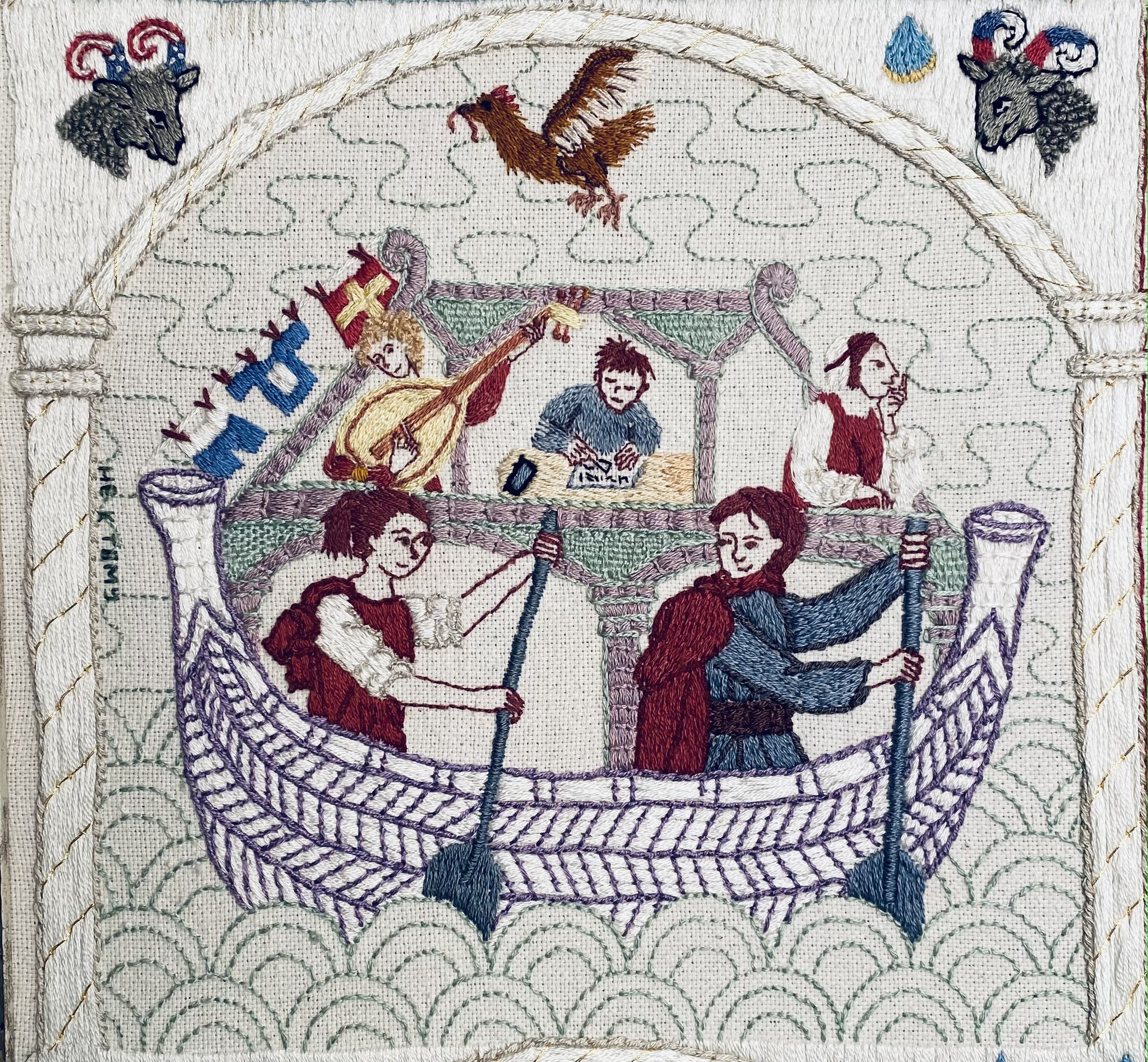 2021 in embroidery format - Suffering middle ages, Needlework without process, Embroidery, Longpost