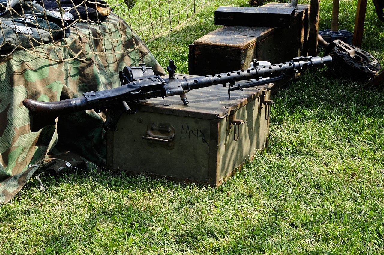 Первый единый пулемет, когда либо принятый на вооружение. MG-34 | Пикабу