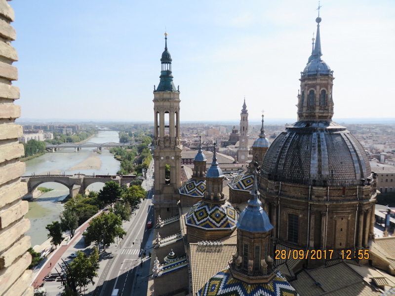 Zaragoza and old cinema - My, Spain, Zaragoza, Travels, Church, Old movies, Longpost