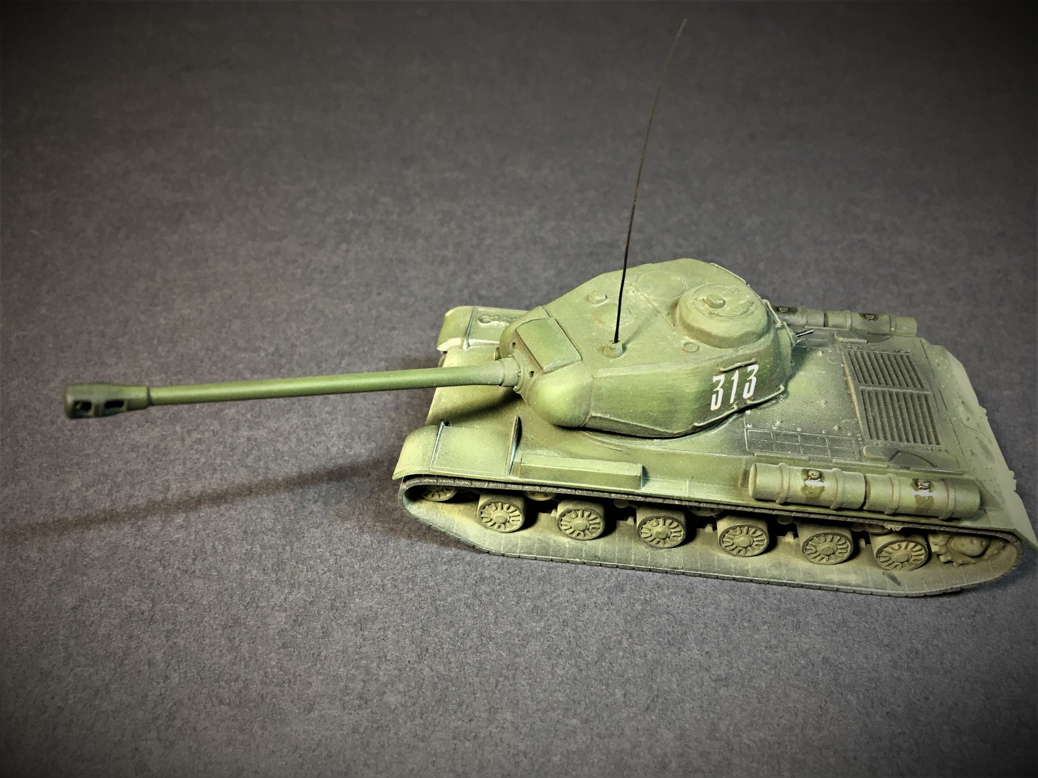 IS-2. 1/72 - My, Stand modeling, Tanks, IS-2, Longpost