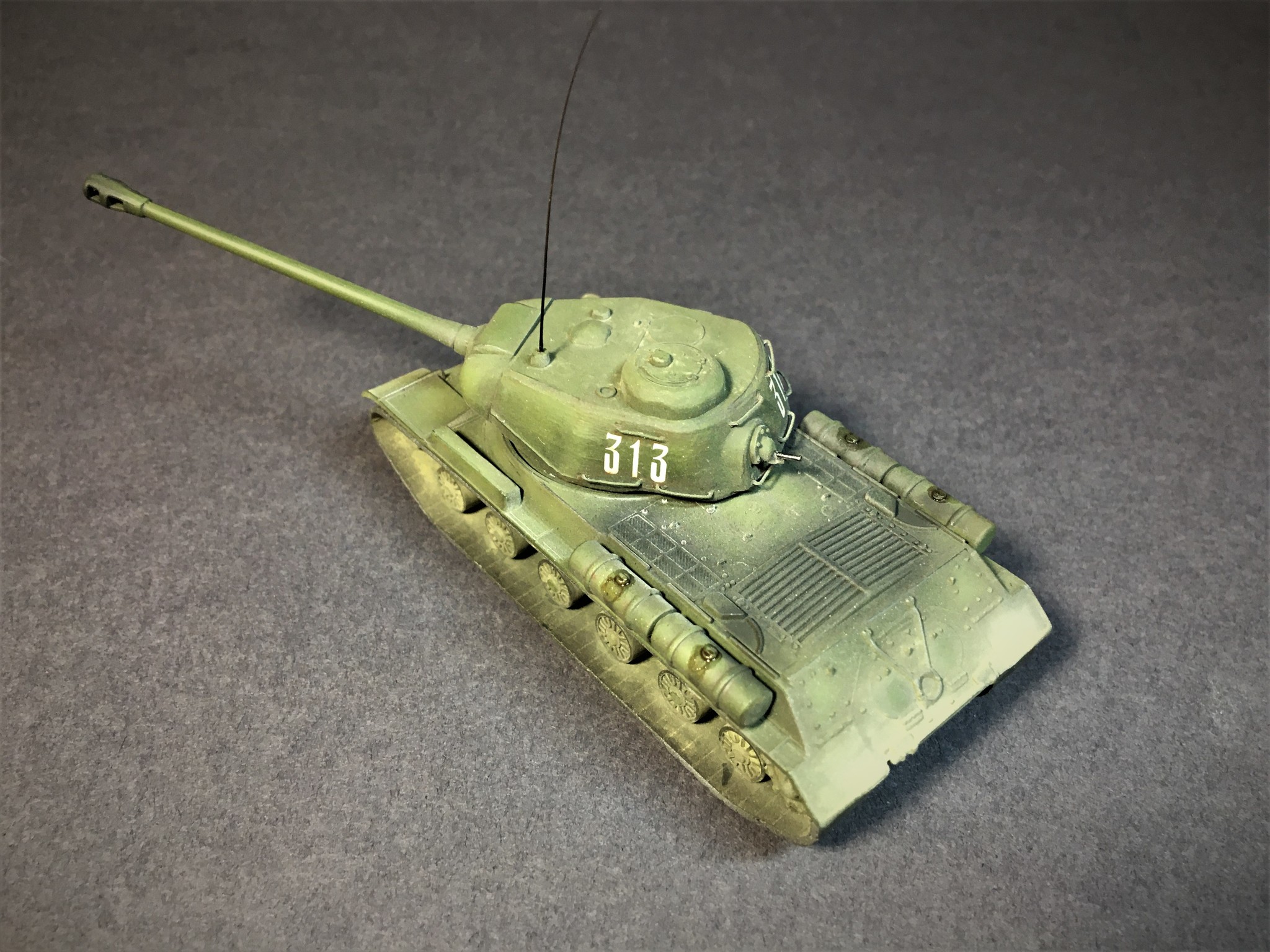 IS-2. 1/72 - My, Stand modeling, Tanks, IS-2, Longpost