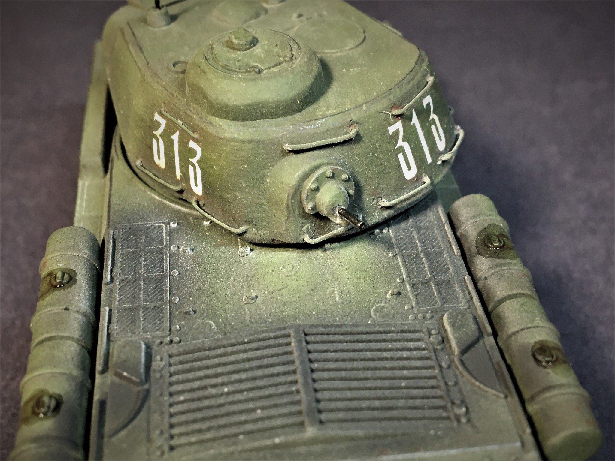 IS-2. 1/72 - My, Stand modeling, Tanks, IS-2, Longpost