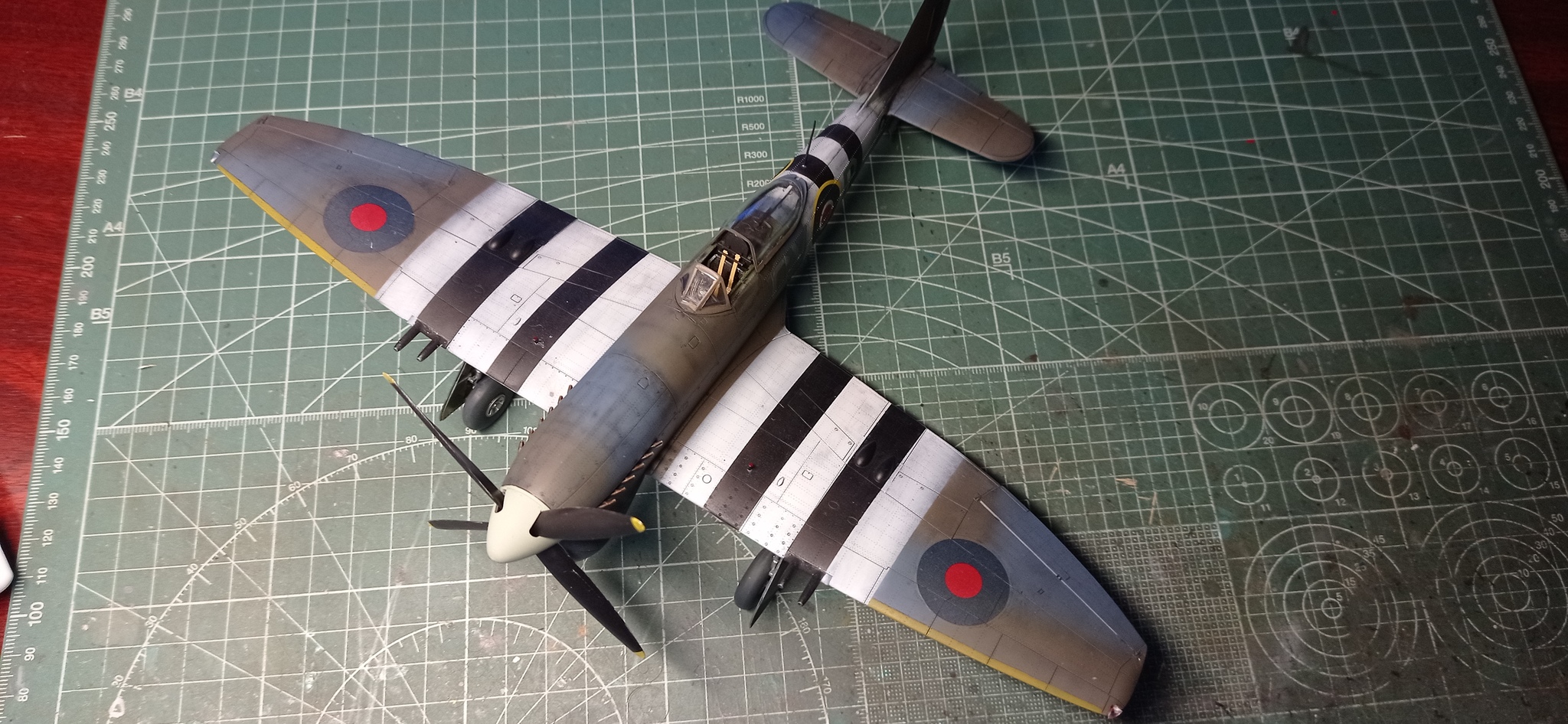 Tempest Mk.V - My, Stand modeling, Longpost, Aviation