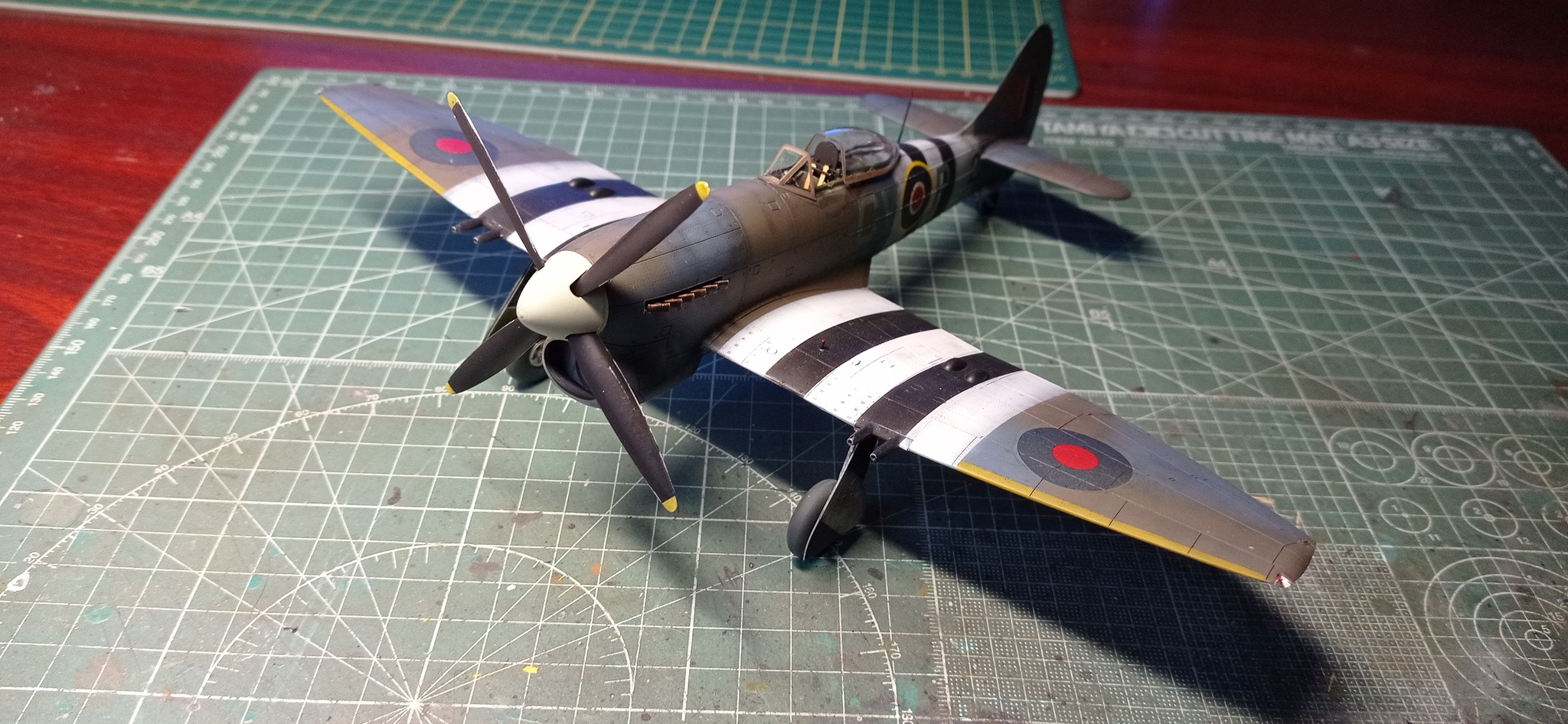 Tempest Mk.V - My, Stand modeling, Longpost, Aviation