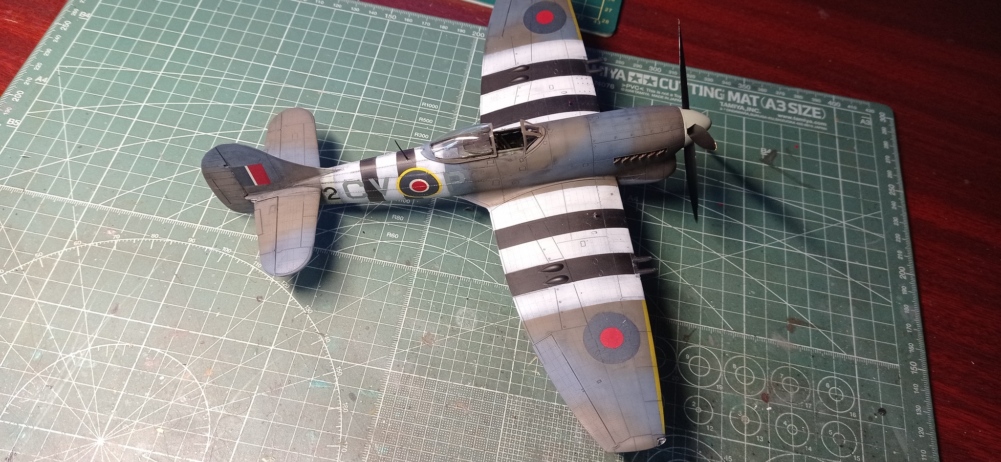 Tempest Mk.V - My, Stand modeling, Longpost, Aviation