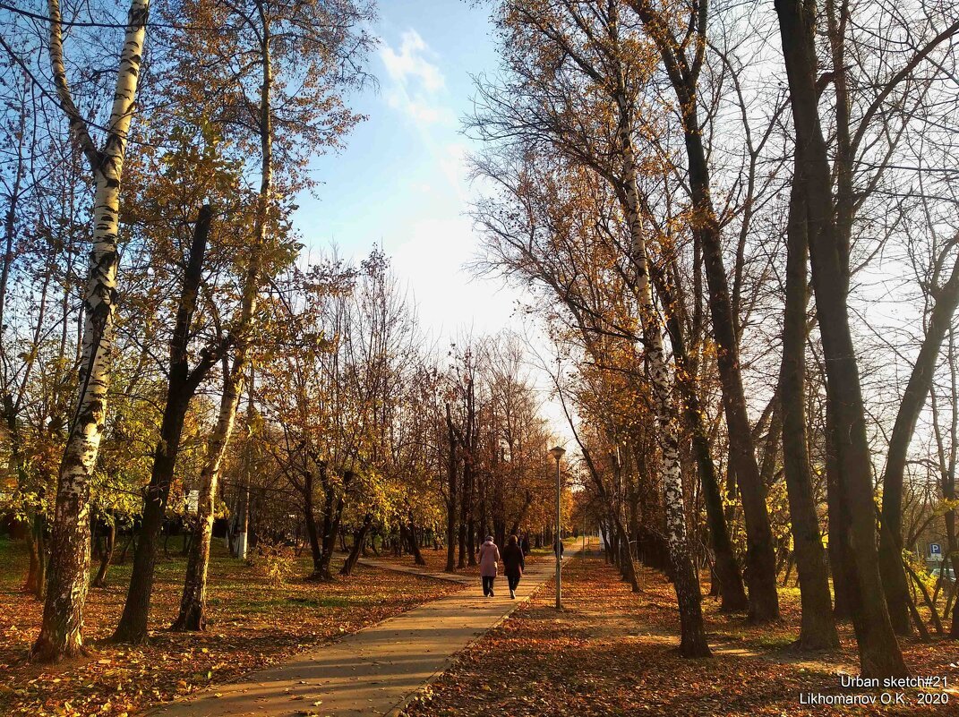 Landscapes of urban space. A selection of photographs of the autumn city - My, Autumn, Town, Landscape, The photo, Composition, Mood, Longpost