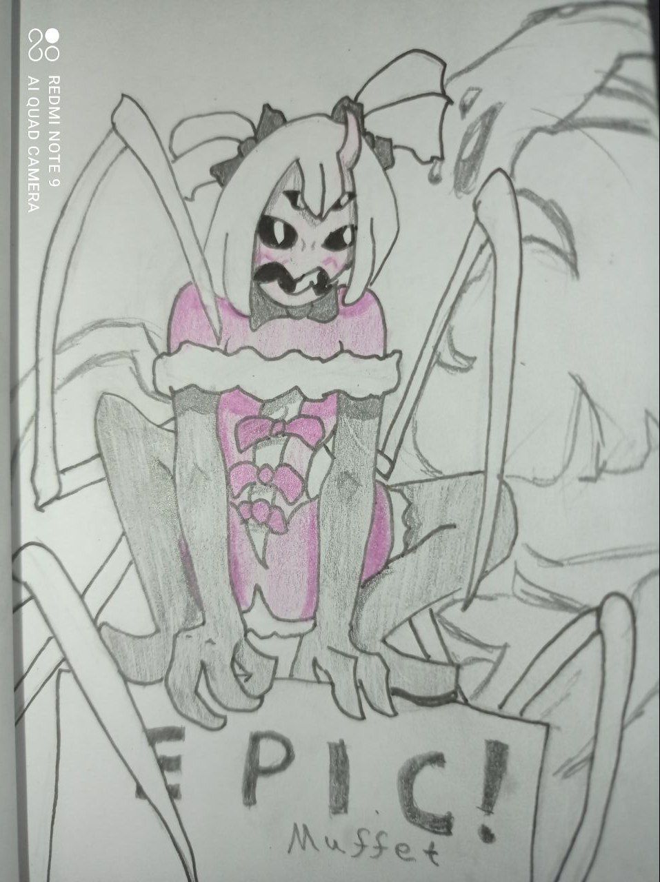 Epic Muffet - Muffet, Undertale, Epictale