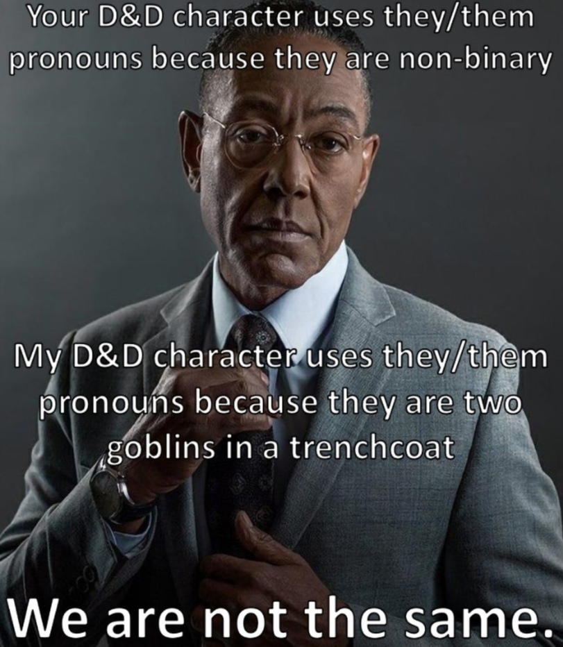 Genders & Goblins - Comics, Dungeons & dragons, Giancarlo Esposito, Gender