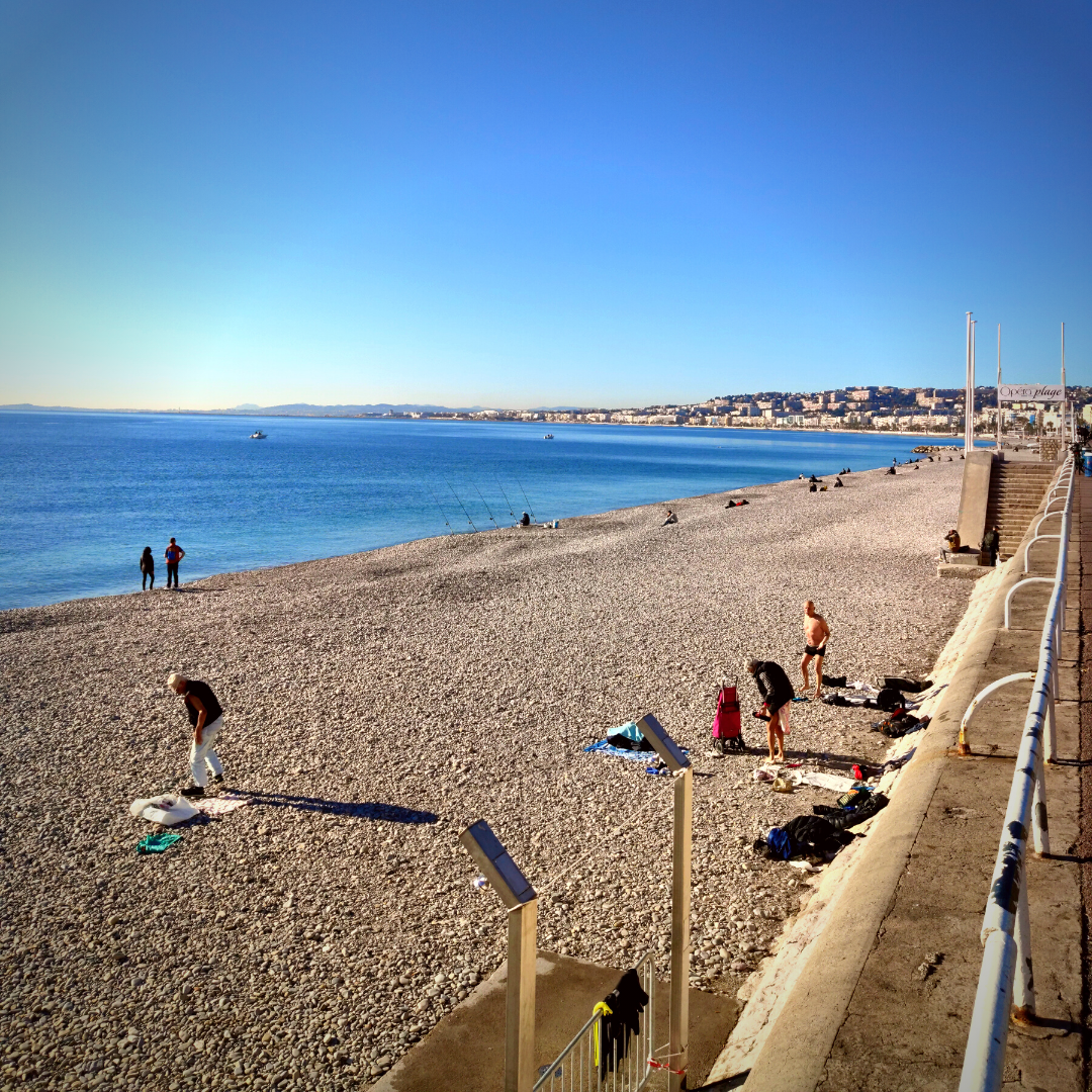 How I was looking for ratatouille in Nice ... - My, Walk, Relaxation, Author's story, Story, France, Sea, Christmas, Travels, Longpost