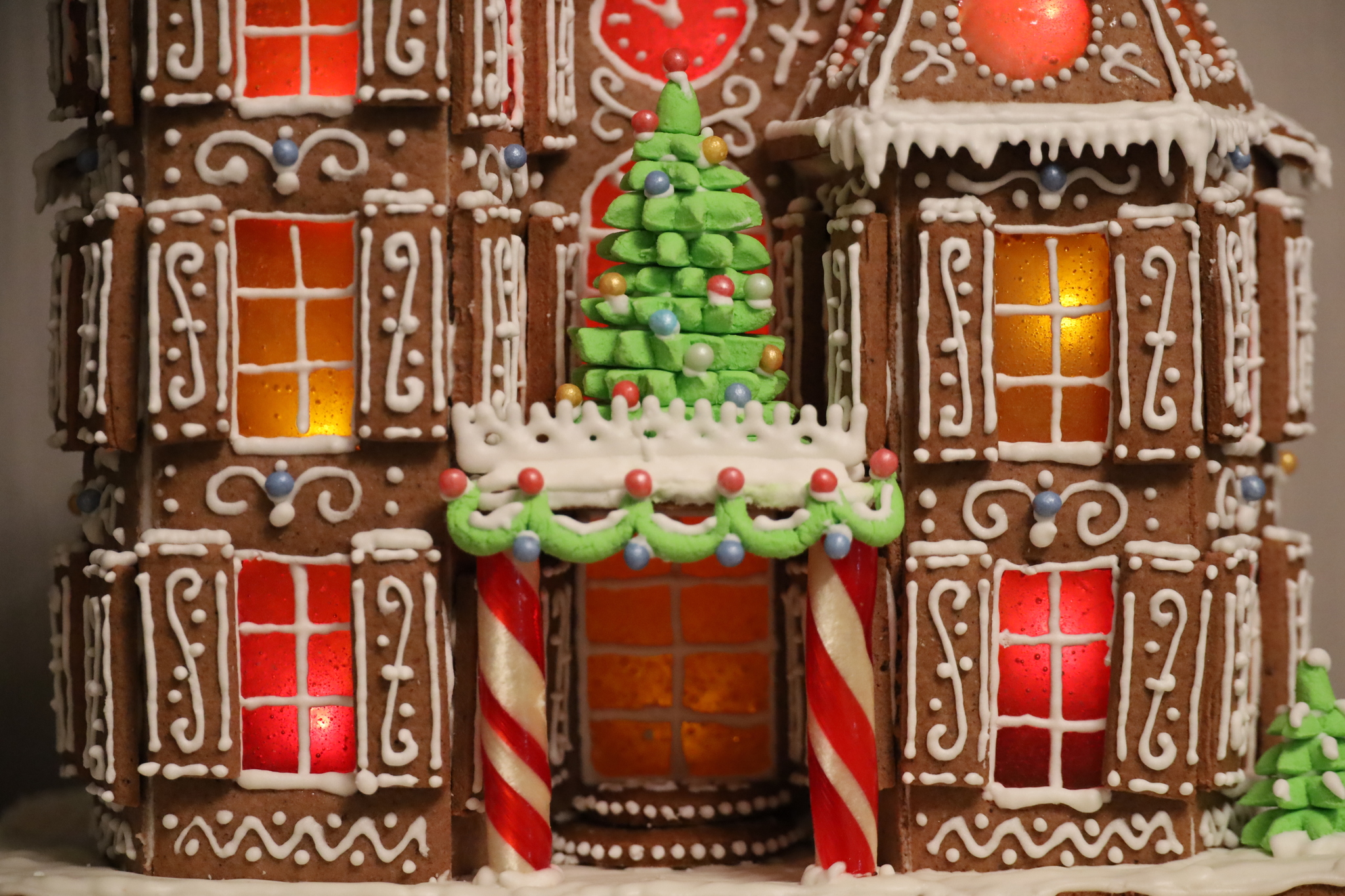 Gingerbread House 2022 - My, Gingerbread house, New Year, Bakery products, Gingerbread, Longpost