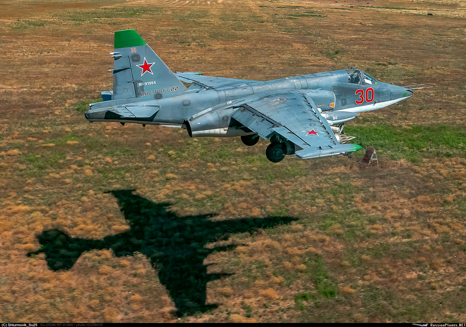 Hound and shadow - Aviation, Su-25cm, Air force, The photo