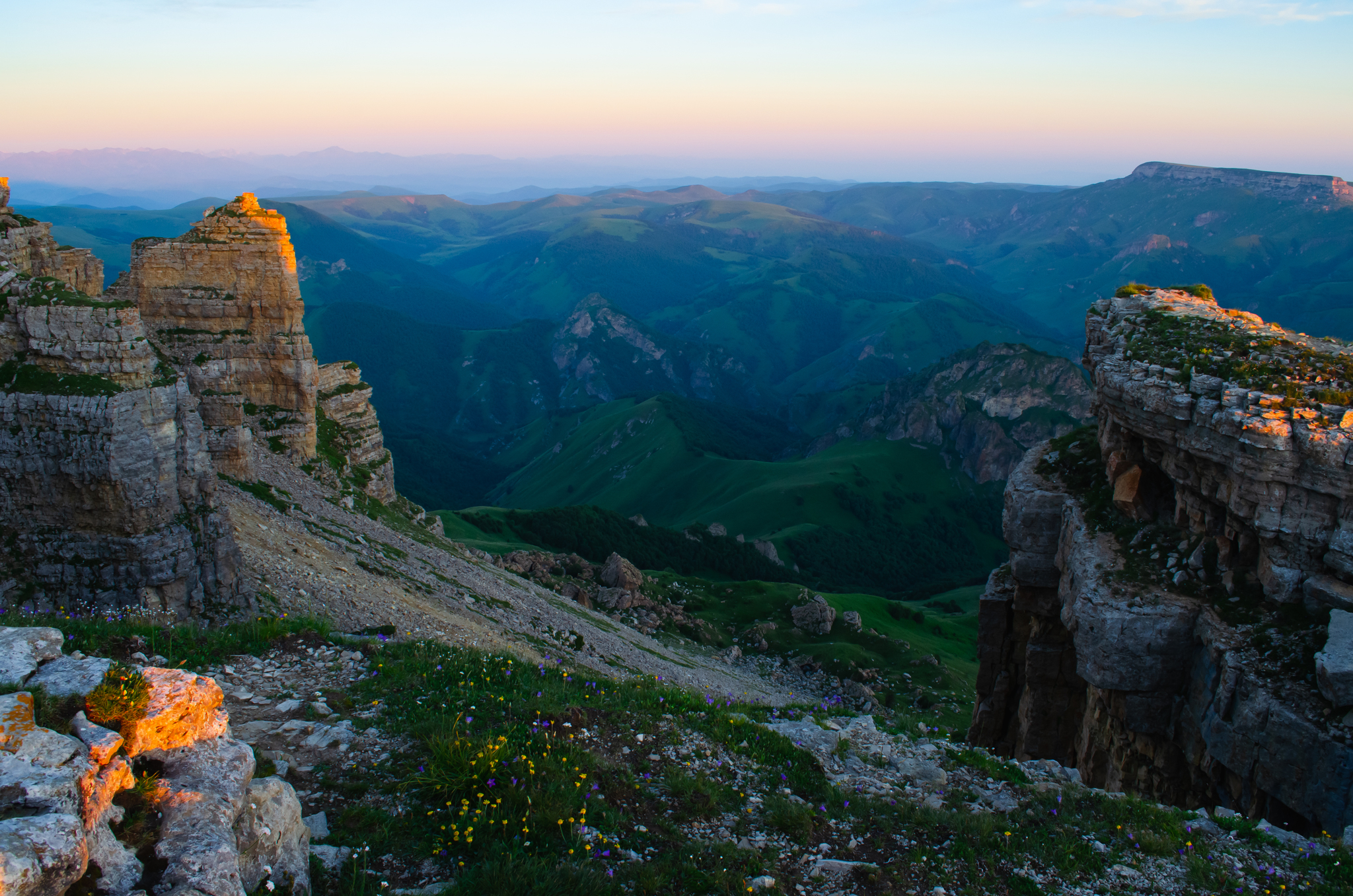 Bermamyt # 2 and a trip to the city of the dead Eltyubu - My, Travel across Russia, Travels, The mountains, Nature, Landscape, Bermamyt plateau, Road trip, Tourism, Mountain tourism, Hike, Chegem gorge, Waterfall, The nature of Russia, Video, Longpost