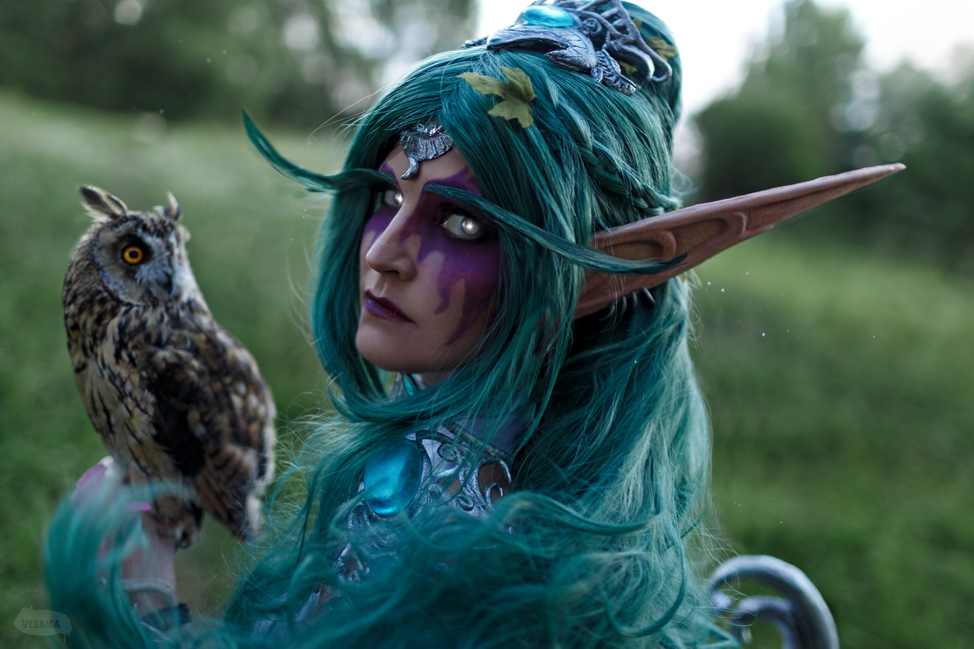 Tyrande Whisperwind (World of Warcraft) - My, Cosplay, Blizzard, World of warcraft, Tyrande Whisperwind, Night elfs, Longpost