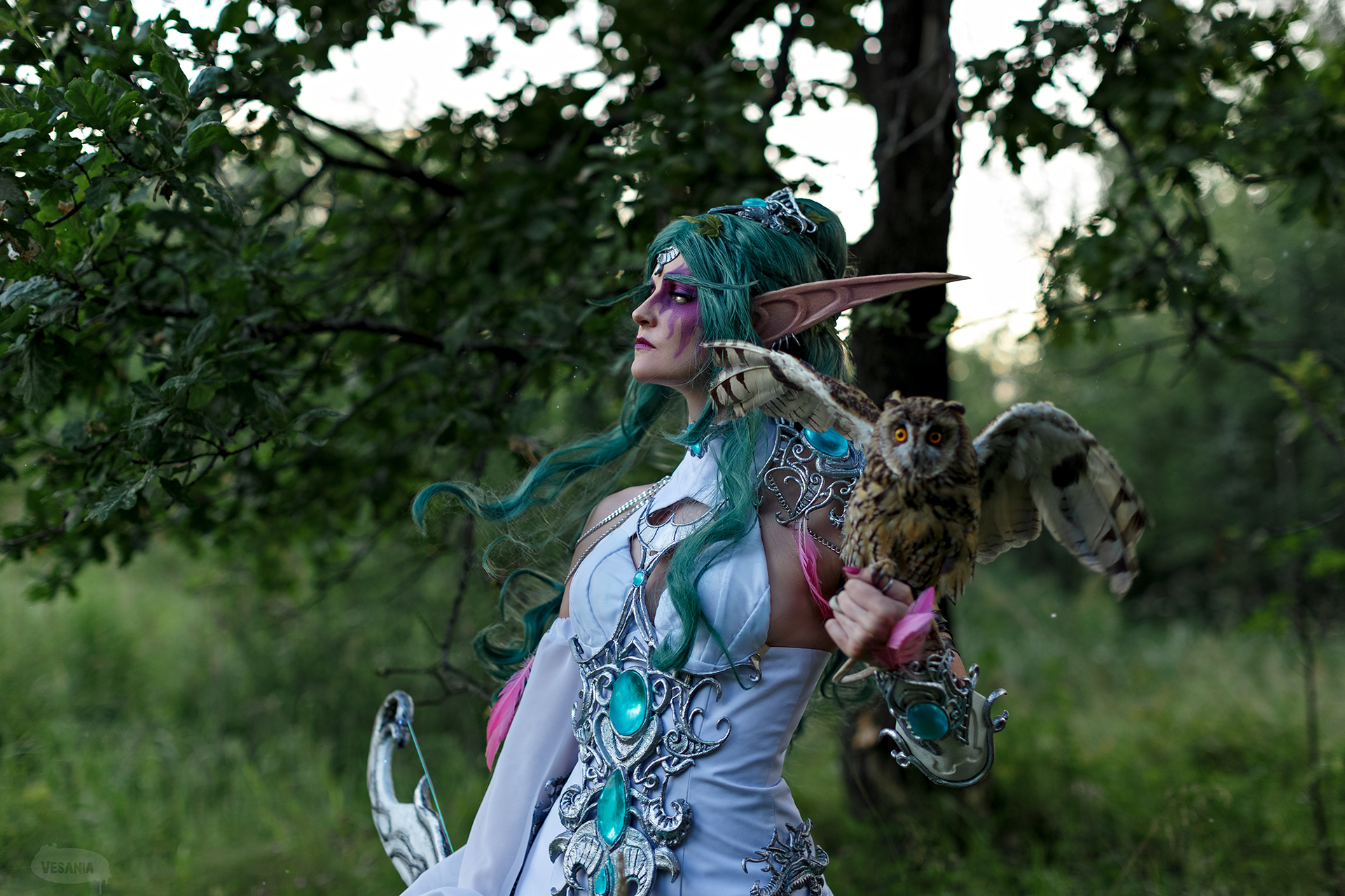 Tyrande Whisperwind (World of Warcraft) - My, Cosplay, Blizzard, World of warcraft, Tyrande Whisperwind, Night elfs, Longpost