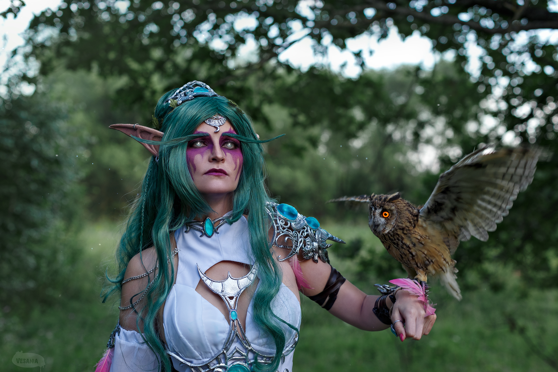 Tyrande Whisperwind (World of Warcraft) - My, Cosplay, Blizzard, World of warcraft, Tyrande Whisperwind, Night elfs, Longpost