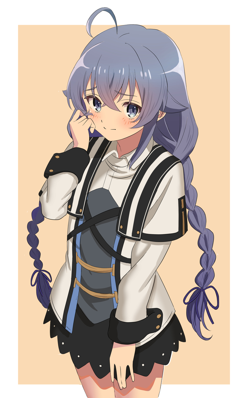 Roxy Migurdia Greyrat - Art, Anime, Anime art, Mushoku tensei, Roxy migurdia, Milota, Blue hair, Longpost