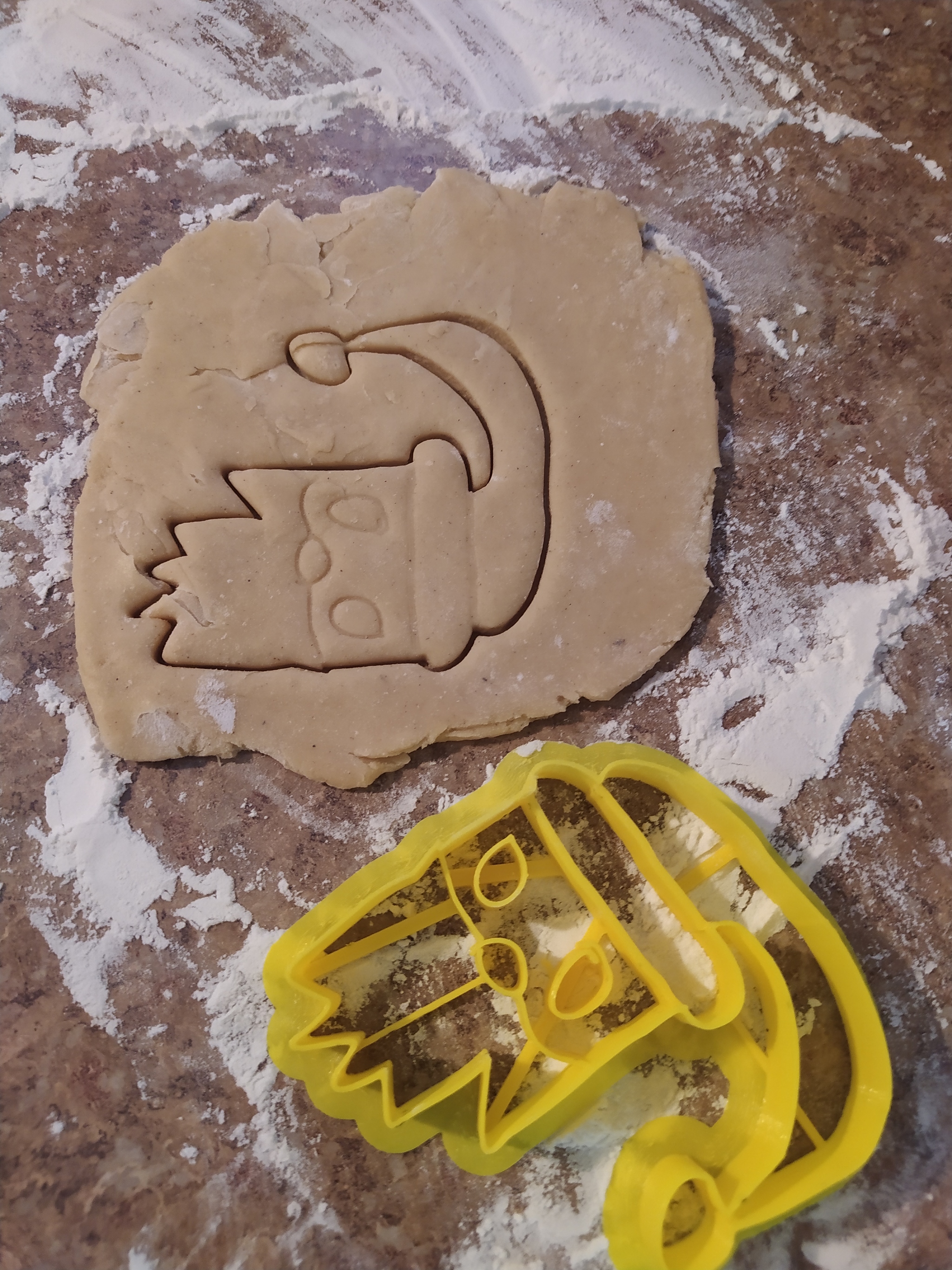 Christmas cookies - My, 3D печать, 3D printer, Christmas, Bakery products, Cookies, With your own hands, Longpost, New Year