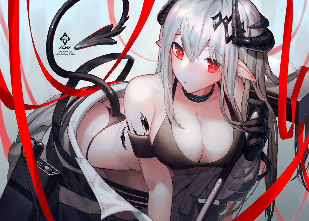 Arknights operator's - NSFW, Аниме, Anime Art, Arknights, Hoshiguma, Surtr, Exusiai, Saga (Arknights), Amiya, Mudrock, Texas (Arknights), Lappland, Croissant, Длиннопост, Skadi the Corrupting Heart