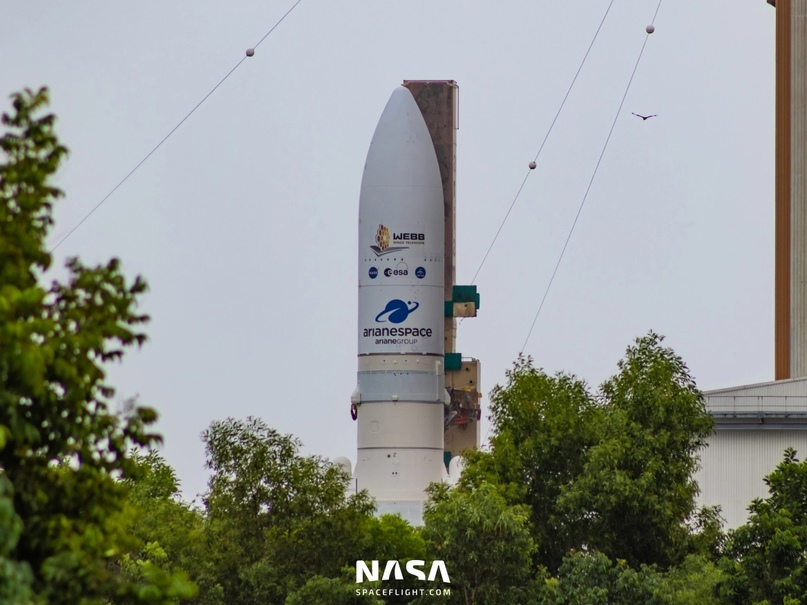 NASA, ESA, CSA are ready to launch the historic James Webb Space Telescope. NSF - Rocket launch, Cosmonautics, Space, Technologies, Ariane 5, James Webb Telescope, Video, Longpost, James Webb Telescope