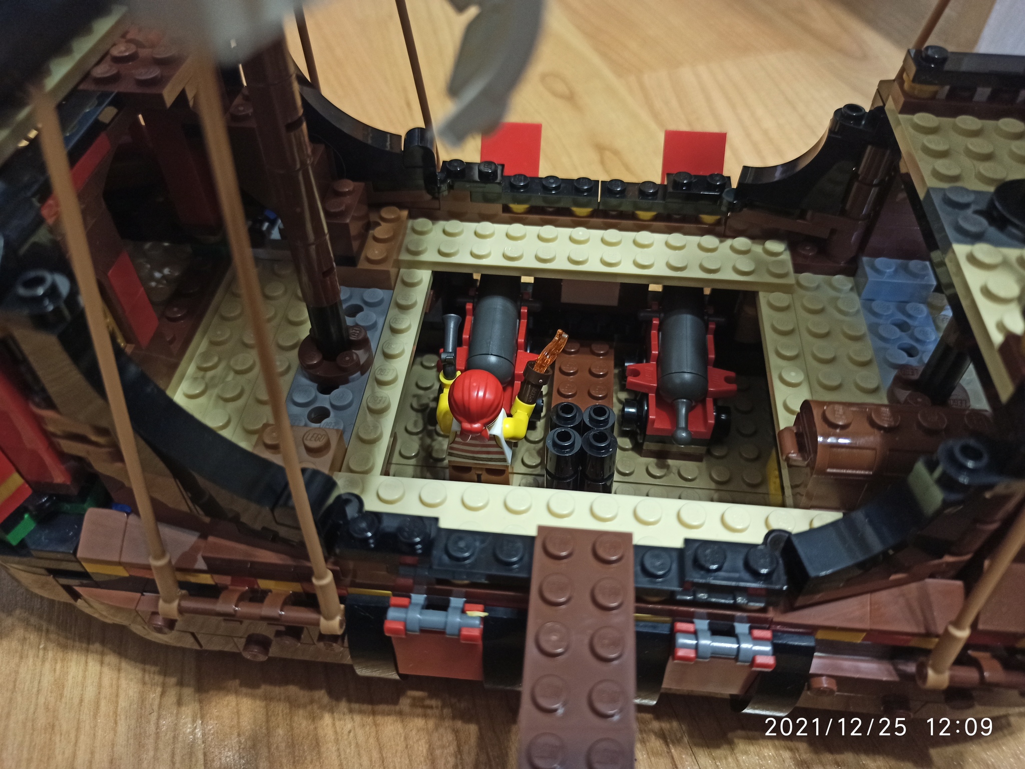 Pirates' ship - My, Lego, Pirates, Creator, Constructor, Presents, Longpost