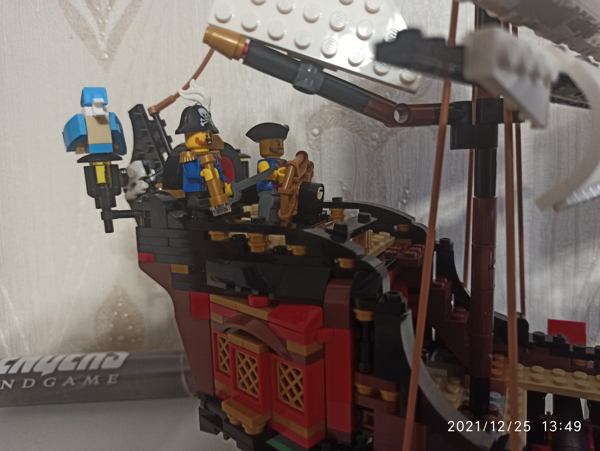 Pirates' ship - My, Lego, Pirates, Creator, Constructor, Presents, Longpost