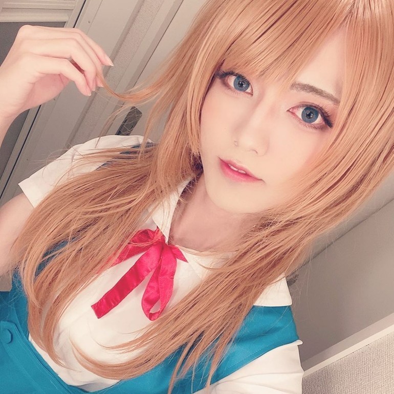 Japanese model cosplays beauties and drives guys crazy! - Girls, Sexuality, Cosplay, The photo, Art, Long hair, Milota, Japan, Asians, The dress, beauty, Men, Its a trap!, Humor, Models, Video, Longpost