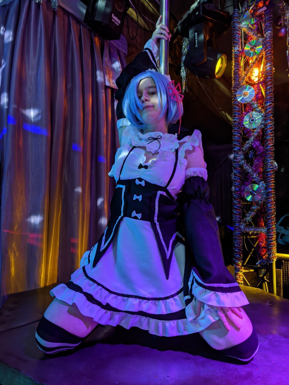 Косплей на Рем - Rem (Re:Zero Kara), Re:Zero Kara, Косплей, Длиннопост, Горничная, Текст