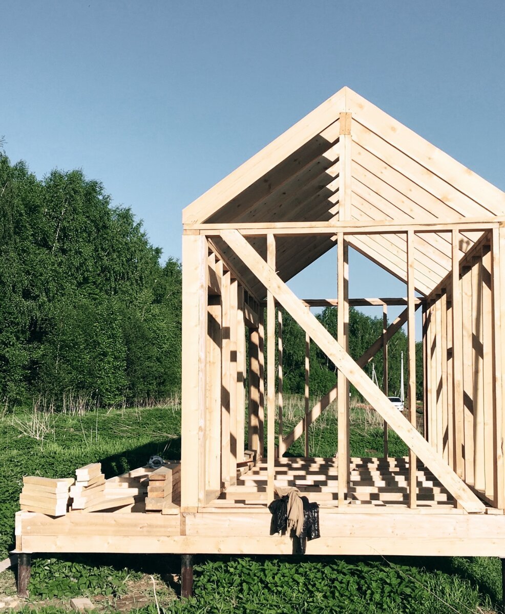 How I built a Scandinavian mini-house in the suburbs of Moscow - My, Dacha, Building, Home construction, With your own hands, Frame house, Architecture, Wooden house, Video, Longpost, Woodworking, Decor, Construction, Wood products, Rukozhop