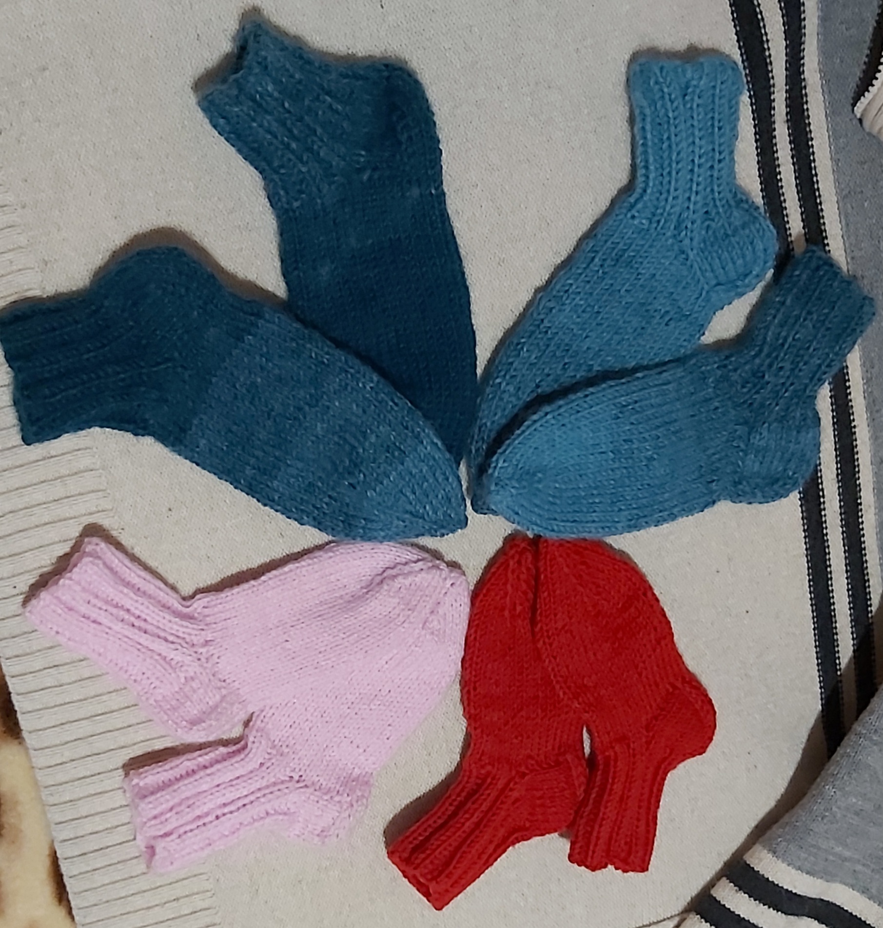 For small and sweet feet) New year gift) - Socks, With your own hands, Knitting, Knitting, Presents, New Year