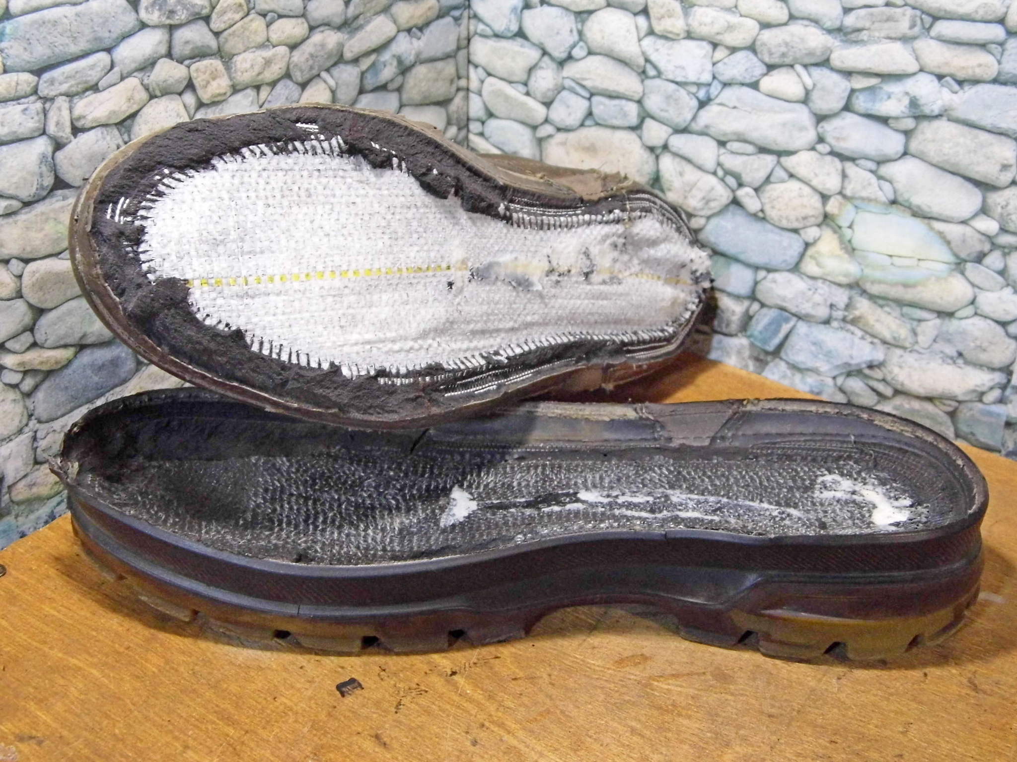 And again Ecco, again the sole! Now - the most similar - My, Shoe repair, Shoes, Longpost