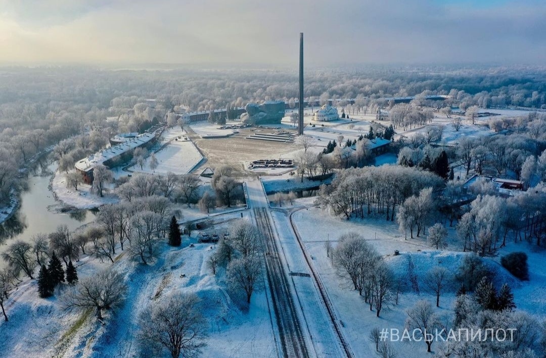 Brest Fortress - The photo, Quadcopter, Brest, Brest Fortress, Winter, Longpost